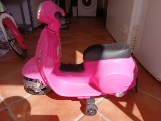Moto Eléctrica Infantil Rosa