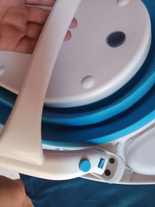 Bañera plegable Interbaby azul