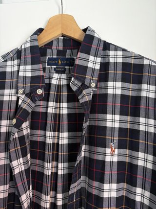 Camisa Polo Ralph Lauren Cuadros Talla L