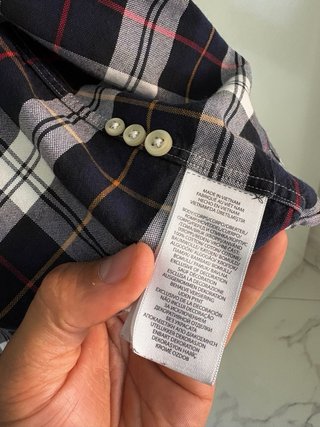 Camisa Polo Ralph Lauren Cuadros Talla L