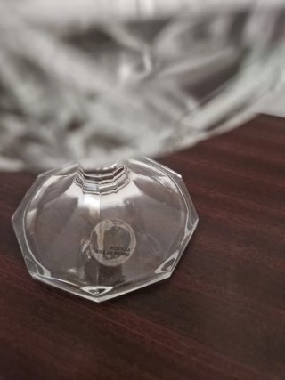 Bombonera de cristal tallado