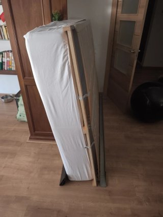 Cama 135cm con somier y colchón