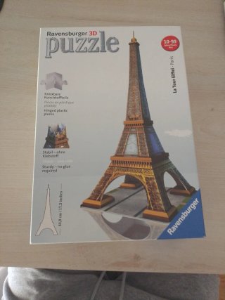 Puzzle 3D Torre Eiffel Ravensburger