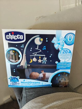 Móvil musical Chicco Next2Dreams 3 en 1