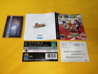 FUTSAL 5 on 5 Mini Soccer Neogeo CD SNK SPINE REG