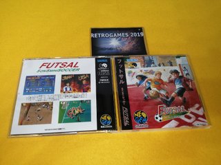 FUTSAL 5 on 5 Mini Soccer Neogeo CD SNK SPINE REG