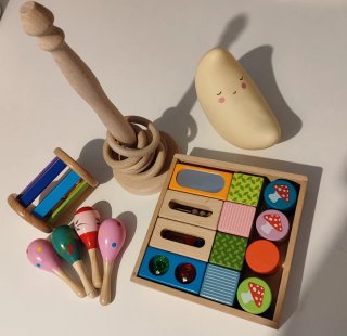 Juguetes de madera para niños