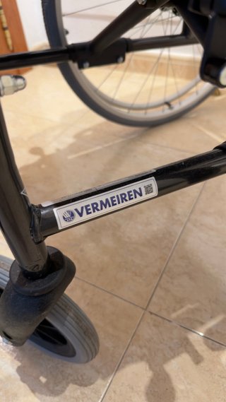 Silla de ruedas de la marca vermeiren