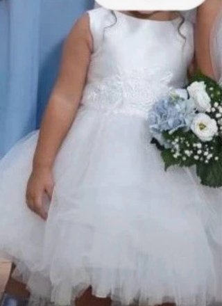 Abito da cerimonia bambina bianco