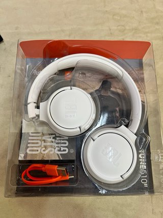 JBL Tune 510BT Auriculares Inalámbricos Blancos