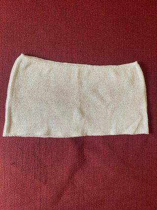 Top beige de Noon con brillo