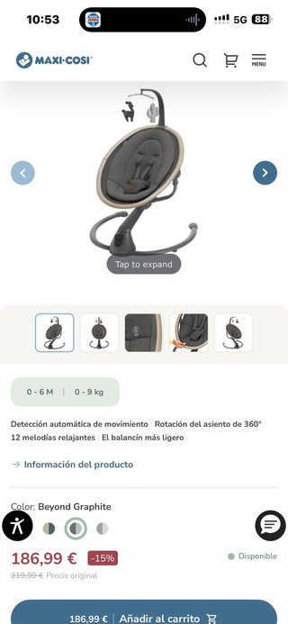 Maxi-Cosi Cassia Hamaca Bebé
