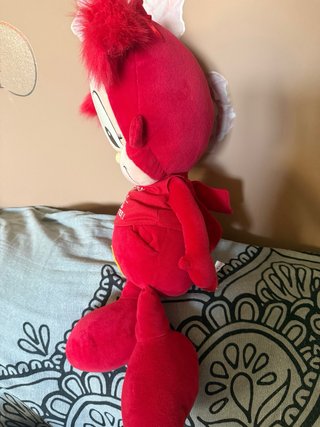 Peluche Demonio Chica Lobrima Rojo