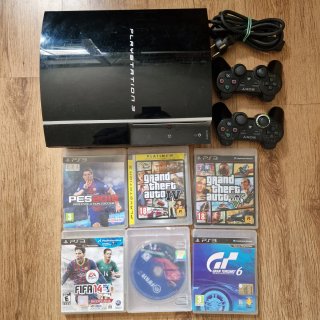 Playstation 3 fat con 6 giochi