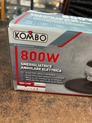 Smerigliatrice angolare elettrica KOMBO 800W