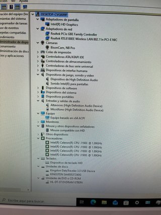 Ordenador MSI TODO EN UNO Intel x 4 Windows10 WIFI