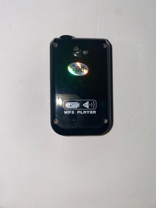 Reproductor digital Elco MP3 negro