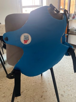 Mochila Porta Bebé Nurse Azul