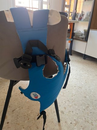Mochila Porta Bebé Nurse Azul
