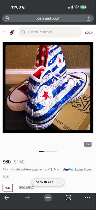 Converse All Star T.41 Lentejuelas (7)