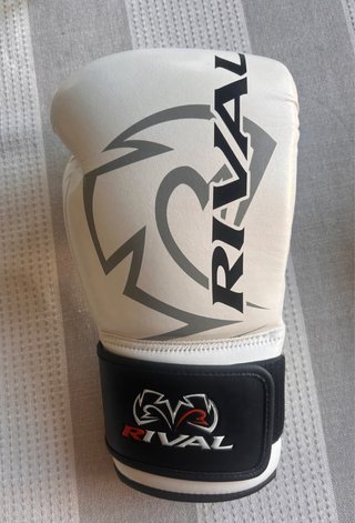 Guantes boxeo Rival RB2 2.0 Blanco Talla L