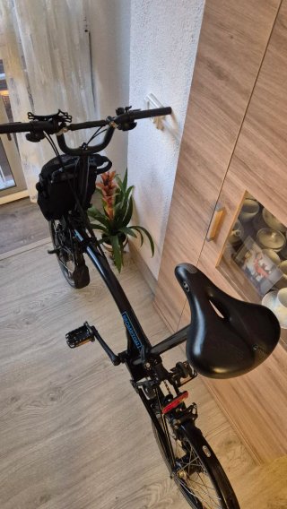 Brompton Eléctrica Plegable C Line