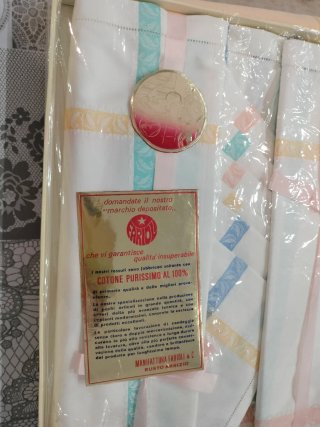 Tovaglia e 6 Tovaglioli Cotone 150x200