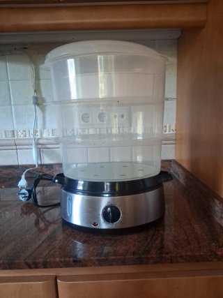 Vaporera Eléctrica de Alimentos