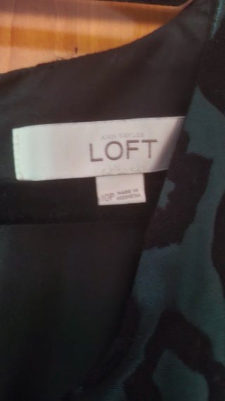 Vestido fiesta/oficina Ann Taylor loft p
