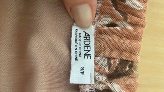 Falda larga floral talla S