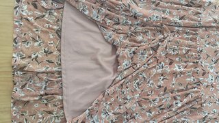 Falda larga floral talla S
