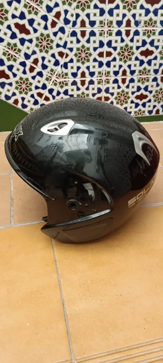 Casco de moto HELIX negro