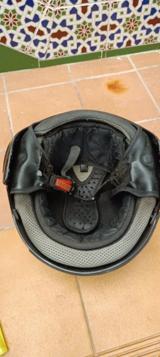 Casco de moto HELIX negro