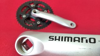 Shimano Hollowtech Cuadradillo 175 Bielas/Pedalier