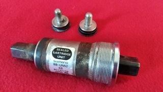 Shimano Hollowtech Cuadradillo 175 Bielas/Pedalier