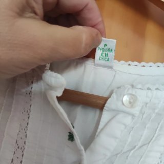 Camisón premamá PRENATAL blanco