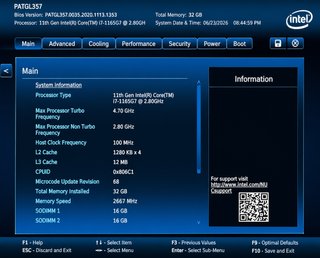 Intel NUC i7-1165G7 32GB RAM 1TB SSD MINI PC