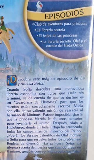 DVD La Princesa Sofía: La Librería Secreta