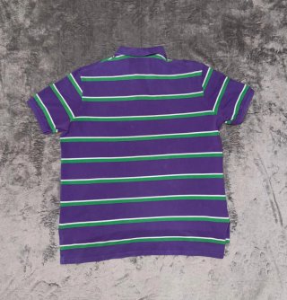 Polo Ralph Lauren vintage Rayas Morado talla XXL