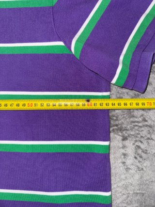 Polo Ralph Lauren vintage Rayas Morado talla XXL