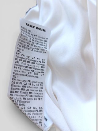 Vestido Tally Weijl Strass Talla M