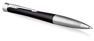 PARKER Boligrafo laca negra y cromo.