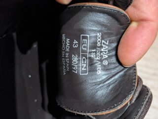 Zapatos de vestir Zara marrones