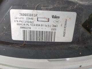 Faro izquierdo renault 260603883r kangoo 22846143