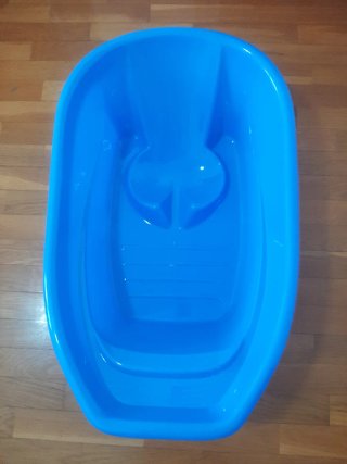 Bañera bebé azul