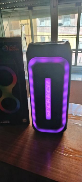 Altavoz Bluetooth MS-3627BT con Luces LED