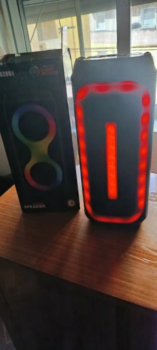 Altavoz Bluetooth MS-3627BT con Luces LED