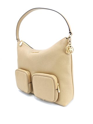 Bolso Michael Kors Hobo Merritt Beige