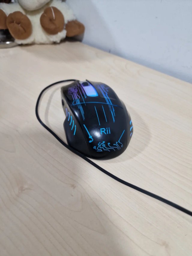 Mouse Gaming Rii RM400 LED Retroilluminato