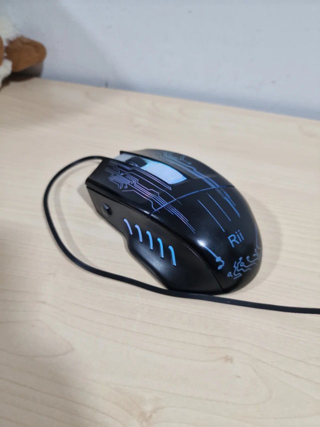 Mouse Gaming Rii RM400 LED Retroilluminato